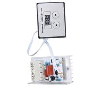 HGZHNAT 10000W SCR Voltages Regulator Power Adjuster AC220V 80A With Heat Sink For Efficient Motor Speed And Temperature Control Heat Dissipation Controller
