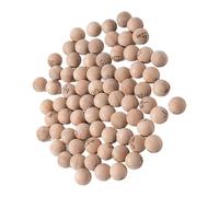 HGZHNAT 75Pcs Natural Wood Bingo Balls With Engraved Letters And Numbers For Game Night Parties Family Gatherings Smooth Easy Read Bingo Balls
