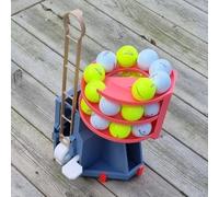 HGZHNAT Golfs Ball Teeing Device Training Machine With Foot Pedal Golfs Balls Dispenser Swing Launchers Practice Tool Swing Launchers