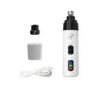 HGZHNAT Pet Dog Nail Grinders For Cats And Dogs, Silent GroomPro Grinder, LED Electric Dog Trimmer With Quiet Design, Portable Efficient Trimming For Daily Grooming Professional Beauty