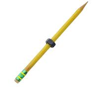 HGZHNAT Quiet Focusing Aid Wooden Threaded Pencil With Rotating Nut Stress Relief Sensory Toy For Students Homework Writing Tool Reducing Writing Pencil