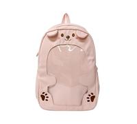 HGZHNAT Stylish Nylon Backpack With Clear Display Designs School Bag Large Capacity Daypacks For Everyday Use And Travel Ergonomic Anime Themed Travel Backpack