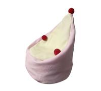 HGZLQKD 1/12 Dollhouse Couch Mini Sofa Handmade Gift Photo Props Life Scene Miniature Bean Bag Chair Dollhouse Furniture for Beach, Pink