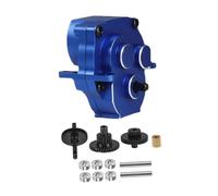 HGZLQKD 1:18 RC Car Transmission Case Gearbox Housing, Replacement Gearbox Housing Cover for TRX4M Car, Blue