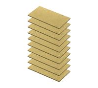HGZLQKD 10 Pieces Building Model Baseplates House Building Bottom Plates Foundation Boards Baseboard for Micro Landscape Handmade, 6cmx12cm