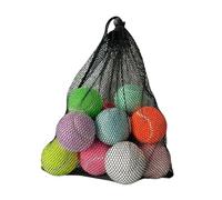 HGZLQKD 12 Pieces Tennis Balls Exercise Playing Balls High Elastic Practice Tennis for Games Training Lessons Sports Beginners, Mix Color