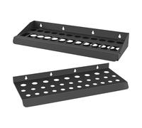 HGZLQKD 2 Pieces Screwdriver Organizer Metal Plier Holder Rustproof with Screws Organizers and Storage Rack for Cart Garden Garage