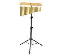 HGZLQKD 25 Note Concert Wind Chime Adjustable Height Professional for Classroom Folding Tripod
