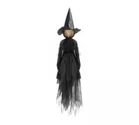 HGZLQKD 2x Light Up Witches with LED Lights Large Life Size Scary Decor Home Garden Decor Colorful Glow for Entrance Holidays Garden