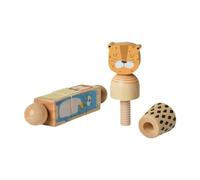 HGZLQKD 2x Toy Educational Toy Recognition Develop Strategic Thinking Hand Grasping Puzzle Rotating Game, Lion