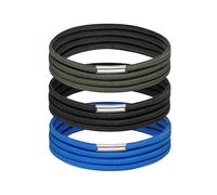 HGZLQKD 3 Pieces Trash Can Bands Set,Garbage Bin Straps,Extra Large,Garbage Can Band Rubber Bands for Party Picnic Office Outdoor