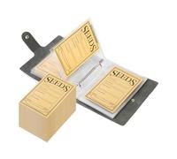 HGZLQKD 50 Seed Packets Seed Saving Envelopes for Saving Seeds for Collection Vegetable Garden, with Binder