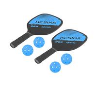 HGZLQKD 7-piece with And Wooden Paddle. The And The Sturdy Wooden Stick Ensure A Secure Grip for School Sports, Blue