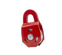 HGZLQKD 8 Ton Winch Snatch Block Tow Rope Winch Hook Universal Heavy Duty Towing Pulley Block for Kayak Vehicle, Snatch Block Winch Pulley for Off Road Recovery 4X4, Red