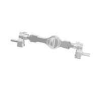 HGZLQKD Aluminum Alloy RC Car Rear Bridge Axle, Easy to Install, RC Car Part for 1/16 C14 C24 B16 B36 Model Modification, Silver