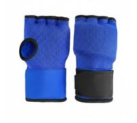 HGZLQKD Arts Wraps Fist Guards Boxing Gloves Hand Wraps Wrist Support Cotton EVA Sponge Padding Ventilated Micro Elastic Knit Suitable for Teenagers Sparring Home Practice Fitness Boxing, Blue, S