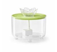 HGZLQKD Automatic Drinking Cat Water Pet Water Dispenser Pet Water Bowl With Moving Water Clear Reservoir USB Powered suitable for cats dogs daily drinking, Grass Green, style to 2