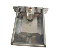 HGZLQKD Automatic Sheep Waterer Bowl Stainless Steel Animal Drinker Livestock Waterer for Horse, M 31cmx26cm