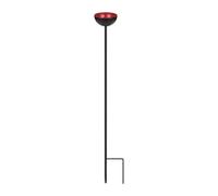 HGZLQKD Bee Watering Station Pollinator Water Feeder Bee Waterer Ornament for Summer Courtyard, Red