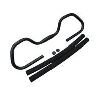 HGZLQKD Bike Butterfly Handlebar Road Accessories Upgrade Sturdy Aluminum Alloy Replace for Travel Biking Bi Riding, Black