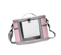 HGZLQKD Bird Carrier Bag Bird Travel Cage Breathable Guinea Pig Carrier Pets Carrier Bag for Sugar Glider Budgerigars Hedgehog, Pink S