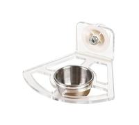 HGZLQKD Bird Feeder for Cage Food Container Portable Cage Accessories for Lovebirds Budgerigars, Style A