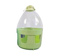 HGZLQKD Bird Water Dispenser Automatic Bird Water Feeder, Convenient Budgie Water Dispenser, Large Capacity Cage Accessories Food & Water Dispenser for Small Animals, Parrot, Canaries, Cockatiels, 6L