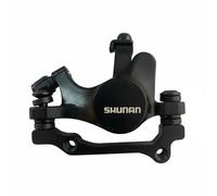 HGZLQKD Brake Caliper Mechanical Disc Brake Synchronous Drive Powerful Control Aluminum Alloy Mountain Bike Component Smooth Modulation suitable for trails city riding endurance rides, Black-A
