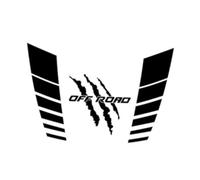 HGZLQKD Car Sticker Decal Vehicle Decal Easy to Install Easy to Use Gift Vehicle Body Side Sticker Decor for Camping Travel SUV