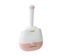 HGZLQKD Cat Litter Scooper with Holder Convenient Cute Wall Mounted Beach Sifter Pet for Home Living Room Litter Box, Pink