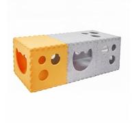 HGZLQKD Cat Maze Tunnel Modular Cube Textile Felt Interactive Hideaway Secure Retreat suitable for home decor pet entertainment