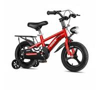 HGZLQKD Children Kids Bike Child Cycle Training Wheels Stable Support Setup With Front Light And Chain Protection Suitable for pathway riding weekend fun confidence building