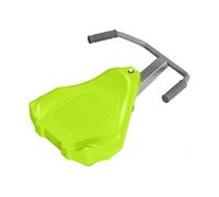 HGZLQKD Children Ride Push Scooter Glider Four Wheel With Front Steering And Rear Support Wheels Contoured Top Surface suitable for indoor play home use, Green