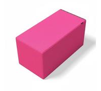 HGZLQKD Children Training Bench Stretch Block Exercise Aid Dance Block Training Prop Foam Support Canvas Surface For Kids Stretch Training Suitable for Home Classes, Pink 30x30x60 A