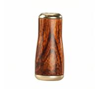 HGZLQKD Classic Wooden Reel Knob Handle for Reels with Ergonomic and Complete Hardware Kit Suitable for Carp Perch Fishing, Hainan Huanghuali Handle Knob