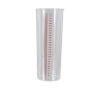 HGZLQKD Clear Pp Graduated Cylinder Graduated Container Multipurpose Educational Tools for Garden Weather