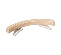 HGZLQKD Click Percussion Wood Block,Wood Rimshots Block,Snare Drum Rims Riser Cross Sticks Enhancer for Studio, Wood Color
