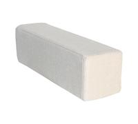 HGZLQKD Couch Arm Rest Pillow Sofa Arm Rest Pillow Premium Rectangular Headboard Soft High Density Foam Armrest Cushion for Bedroom, White
