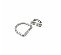 HGZLQKD Diving Cylinder Mount Side Mount Tank Bracket Cylinder Holder Dive Gear Component With Lanyard Hole Stainless Steel Construction Suitable for, S, Base + 1.5 Inch Open D-ring