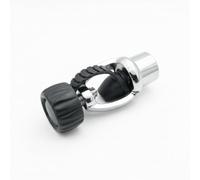 HGZLQKD Diving Regulator Adapter Converter Head with Thread to Yoke Interface Compact Quick Tethered Dust Cap Slip Grip Knob Suitable for Cylinder Filling Dive Labs Equipment Testing
