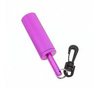 HGZLQKD Diving Rod Underwater Rattle Marker Pointer Alarm Tool With Aluminum Alloy Body And Snap Clip Suitable for diving group dives underwater communication, Purple
