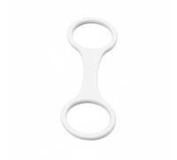 HGZLQKD Diving Snorkel Clip Keeper Holder Retainer Diving Accessory Sturdy Strap Retainer Reliable Tube Control Easy To Stretch Suitable for Dive Schools Charter Boats Resorts , White