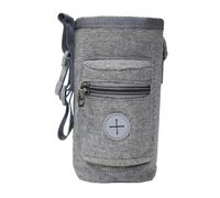 HGZLQKD Dog Treats Training Pouch Puppy Training Multifunctional Food Snacks Storage Holder Dog Treats Bag Fanny Pack for Pet Training, Gray