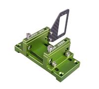 HGZLQKD Engine Run in Test Stand Metal Carbon Fiber Servo Mounting Plate Portable Aircraft Model Engine Break in, Green