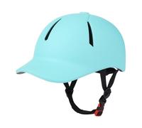 HGZLQKD Equestrian Helmet Adjustable Riding Cap Breathable Baseball Cap Cycling Helmet for Club Daily Trail Sports Lesson, blue S