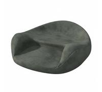 HGZLQKD Ergonomic Memory Foam Cushion For Extended Sitting Comfort With Collapse Resistant Fill Meditation Floor Chair For Stretching Prayer Room Lounge Seating, Dark Green