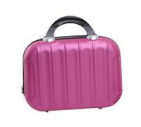 HGZLQKD Essential Oil Carrying Case Nail Polish Organizer Case Portable Essential Oil Bottle Storage Bag for Travel Salon Home, red