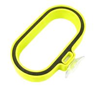 HGZLQKD Fish Feeding Floating Food Feeder Aquarium Feeder Accessory for Turtle Lizards, Length 7 cm