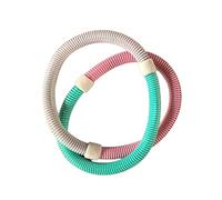HGZLQKD Foldable Fitness Hoop Belly Circle Decorative Accessory Exercise Weighted for Women Pilate Family Traveling, 1.2 kg