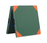 HGZLQKD Folding Exercise Mat 120cmx60cm Thickened Mutli Purpose Two Fold Gymnastics Mat for Dance Core Workouts Sit up Training, 5cm thick
